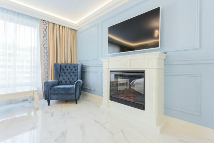 Роскошная 3К Квартира 120М2 На Набережной В Жк Obolon Residentsic Kiev Luaran gambar